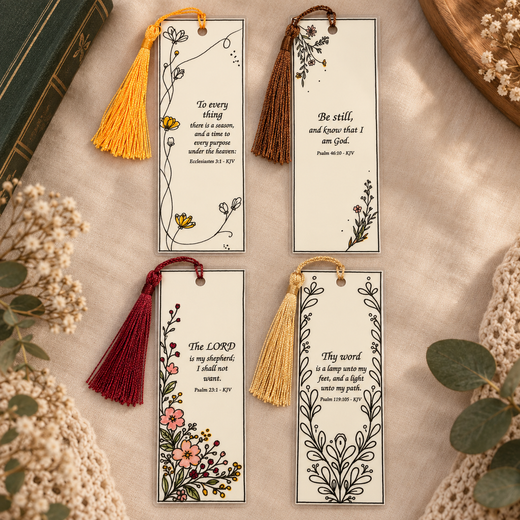 The Lord Is My Shepherd Bookmark — Psalm 23:1 KJV