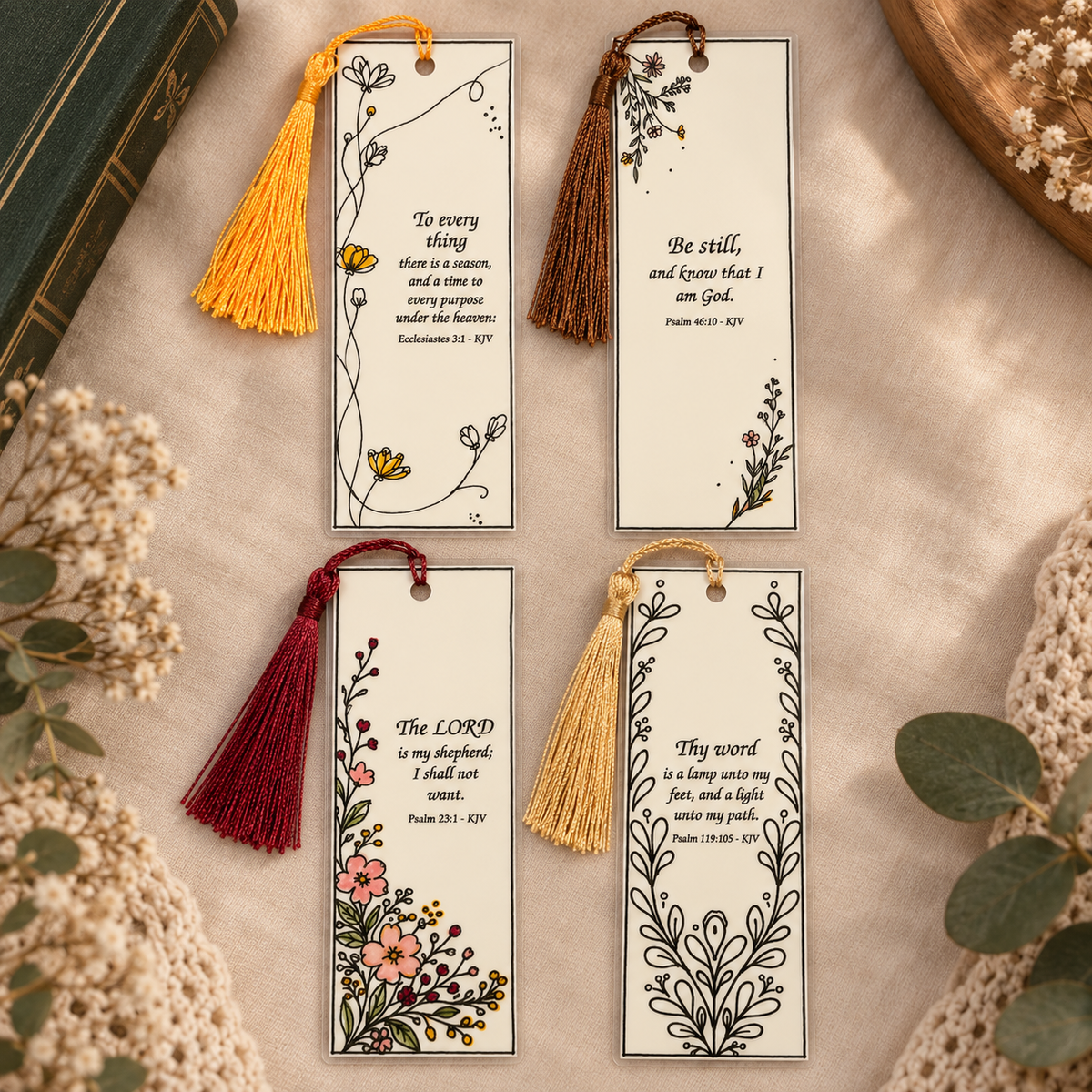 To Everything There Is a Season Bookmark — Ecclesiastes 3:1 KJV