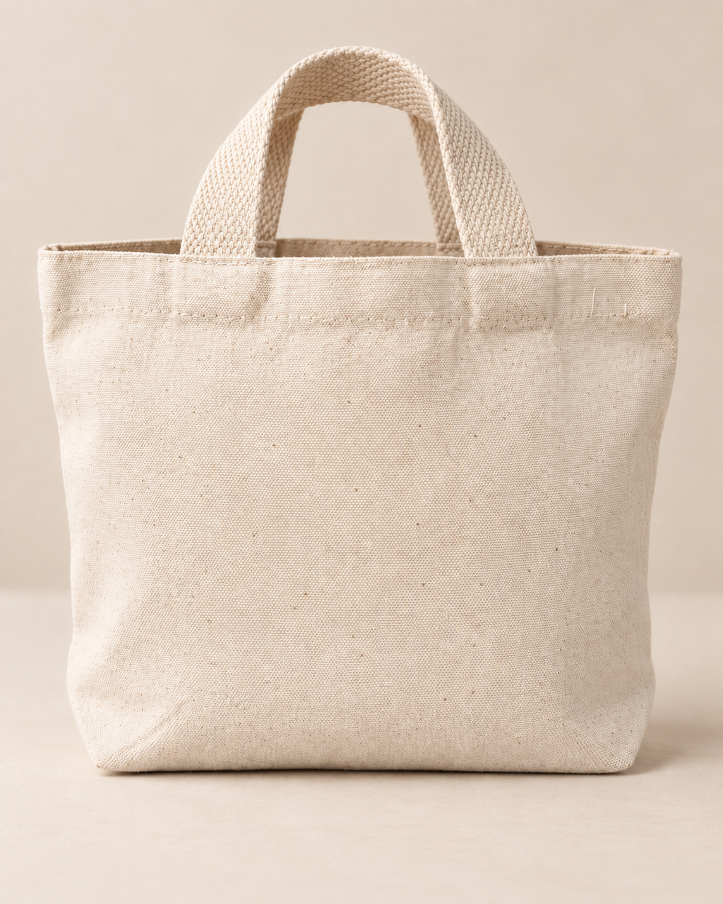 Storybook Mushroom Trio Tote — Natural