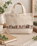 The Quiet Shelf Tote — Natural