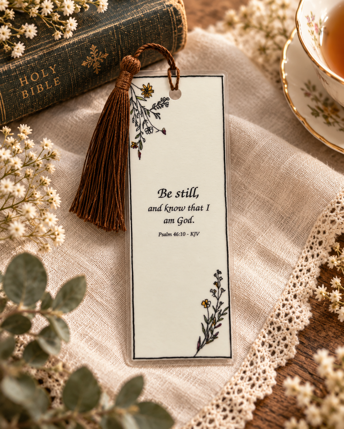 Be Still Bookmark — Psalm 46:10 KJV