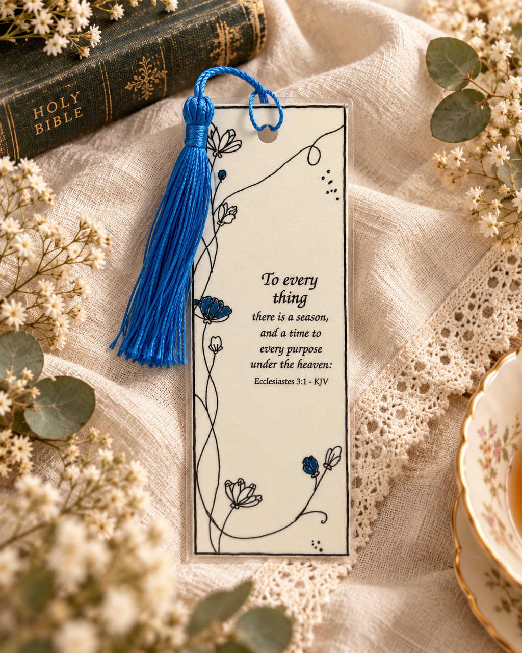 To Everything There Is a Season Bookmark — Ecclesiastes 3:1 KJV