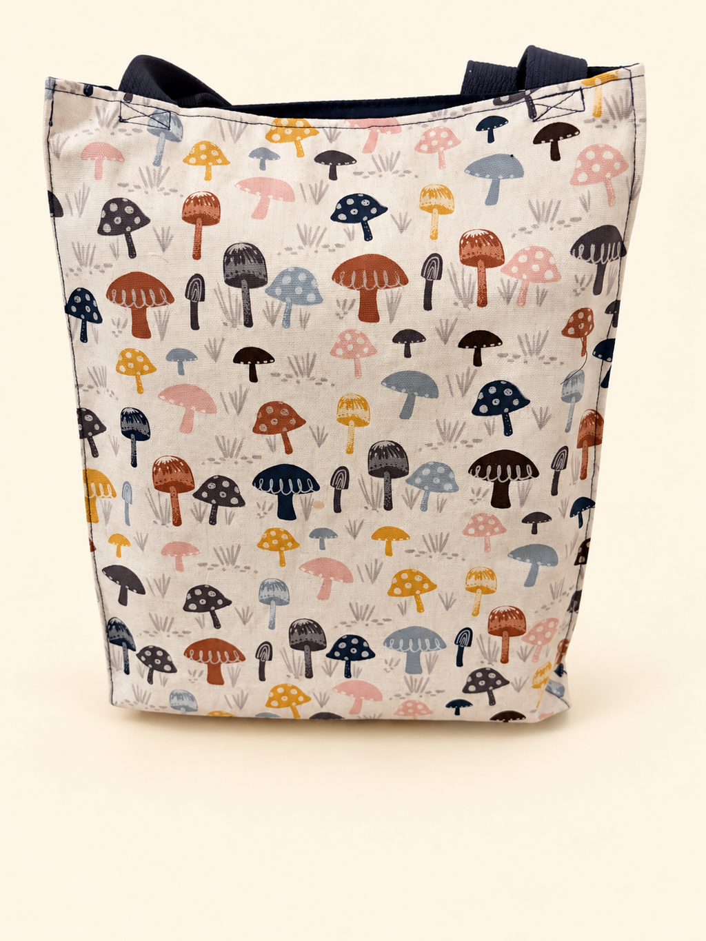 Mushroom Patch Market Tote, front view