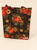 Midnight Pumpkin Harvest Tote, front view